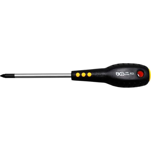 Tournevis Cruciforme PZ1 - Lame 80 mm - Acier, Manche Ergonomique - Précision et Confort, Pro - D-Work