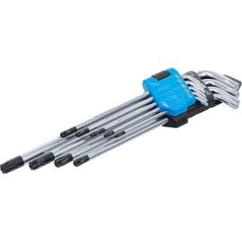 Jeu de Clés Allen Extra Longues Profil T Torx T10-T50 - 9 Pièces - Précision et Accessibilité - BGS