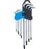 Jeu de Clés Allen Extra Longues Profil T Torx T10-T50 - 9 pcs - Précision et Accessibilité - D-Work