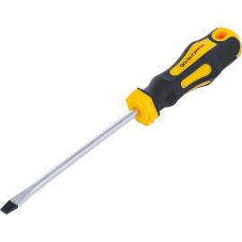 Tournevis Fente 6 mm - Lame 125 mm - Acier, Précision et Confort d Utilisation - BGS
