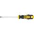 Tournevis Fente 3 mm - Lame 80 mm - Acier, Manche Plastique - Précision et Confort d Utilisation - BGS