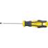 Tournevis Fente 4 mm - Lame 80 mm - Acier, Précision et Confort - BGS