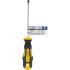 Tournevis Fente 3 mm - Lame 80 mm - Acier, Manche Plastique - Précision et Confort d Utilisation - BGS