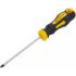 Tournevis Fente 3 mm - Lame 80 mm - Acier, Manche Plastique - Précision et Confort d Utilisation - BGS