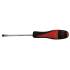 Tournevis Fente 5 mm - Lame 100 mm - Acier, Manche Ergonomique - Précision et Confort - BGS