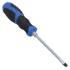 Tournevis Fente 5 mm - Lame 100 mm - Acier, Manche Ergonomique - Précision et Confort - BGS