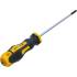 Tournevis Cruciforme PH0 - Lame 80 mm - Acier, Manche Ergonomique - Précision et Confort, Plastique - D-Work