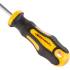 Tournevis Cruciforme PH1 - Lame 80 mm - Précision et Confort d Utilisation, Acier, Zones Difficiles - D-Work