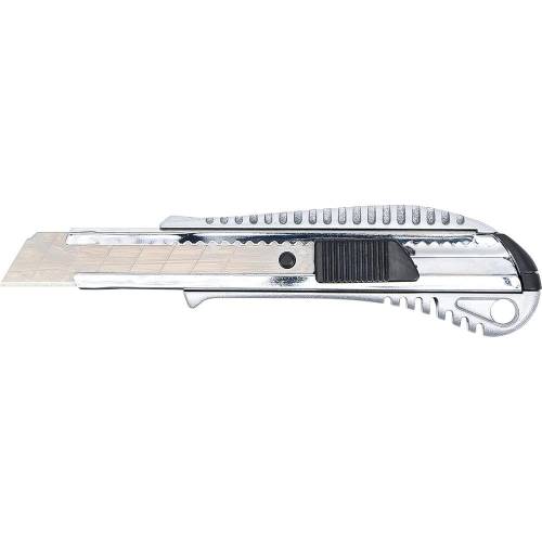 Cutter à Lames 18 mm - Lame Large et Précise - Coupe Facile et Sécurisée - BGS