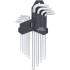 Jeu de Clés Allen Profil en T Torx T10-T50 - 9 Pièces - Acier Résistant et Pratique - BGS
