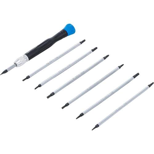 Jeu de Tournevis pour Électronicien 8 Pièces - Précision et Ergonomie - BGS