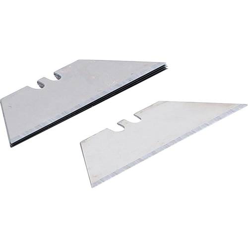 Jeu de Lames Trapézoïdales 0,6x12 mm - 5 Pièces - Acier, Tranchant Précis - - BGS