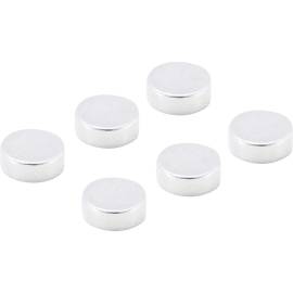 Jeu d'Aimants Extrapuissants D.8 mm - 6 pcs - Forte Attraction Magnétique - D-Work