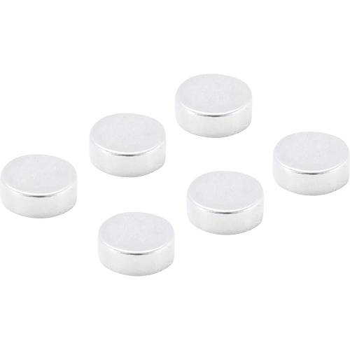 Jeu d’Aimants Extrapuissants Ø8 mm - 6 Pièces - Forte Attraction Magnétique - - BGS