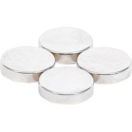 Jeu d’Aimants Extrapuissants Ø12 mm - 4 Pièces - Forte Attraction Magnétique - BGS