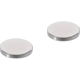 Jeu d’Aimants Extrapuissants Ø18 mm - 2 Pièces - Forte Attraction Magnétique - BGS