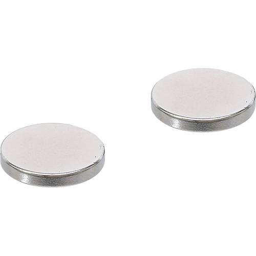 Jeu d’Aimants Extrapuissants Ø18 mm - 2 Pièces - Forte Attraction Magnétique - BGS
