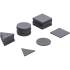Jeu d’Aimants Flexibles 30 Pièces - Compact et Polyvalent - Fixation Facile et Réutilisable - BGS
