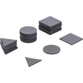 Jeu d’Aimants Flexibles 30 Pièces - Compact et Polyvalent - Fixation Facile et Réutilisable - BGS