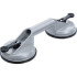 Ventouse Double Ø115 mm - Aluminium - Forte Adhérence et Résistance - - BGS