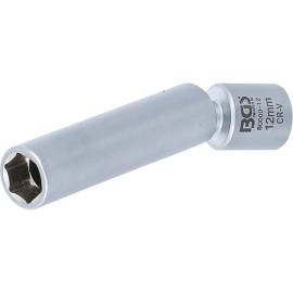 Douille Articulée à Cardan pour Bougies 10 mm (3/8) et 12 mm - Précision et Accessibilité, Acier - D-Work