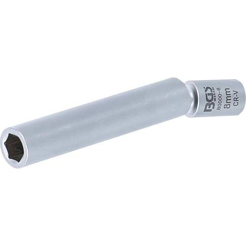 Douille Articulée à Cardan pour Bougies de Préchauffage et d'Allumage 6,3 mm (1/4) - 8 mm - Précision et Accessibilité - D-Work