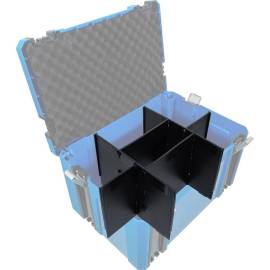 Séparateur de Compartiment Taille L - Lot de 6 - Organisation Optimale pour Coffre Système - Plastique - D-Work