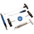 Kit de Démontage de Pare-Brise 7 pcs - Outils Robustes et Précis, Acier, Pro - D-Work