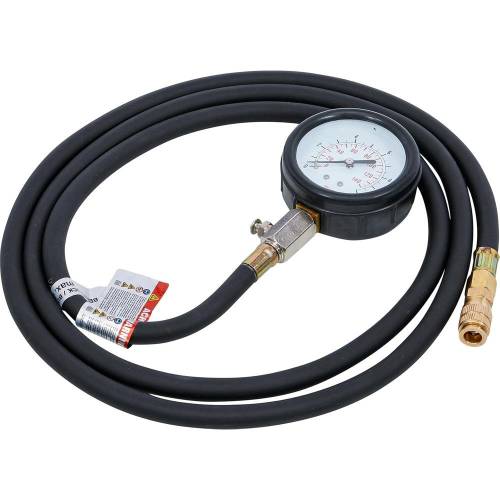 Manomètre avec Soupape 0-10 Bar - - Mesure Précise et Sécurité - BGS