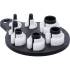 Kit de Clips pour Démontage Tuyau de Climatisation - 7 pcs - Pratique et Durable, Plastique, Pro - D-Work