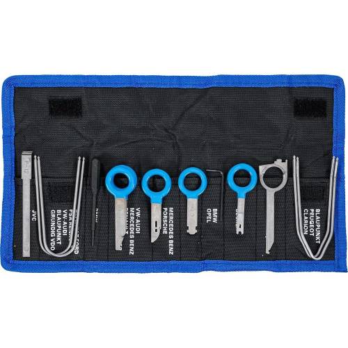 Kit de Démontage de Radio 18 pcs - Outils Précis et Robustes, Plastique, Pro - D-Work