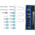Kit de Démontage de Radio 18 pièces - Outils Précis et Robustes - BGS