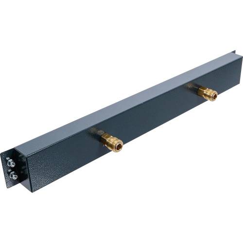 Nourrice Pneumatique Double pour Système Mural - 88x108x669 mm - Acier Robuste - Distribution Efficace d Air Comprimé - BGS