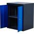 Armoire d’Atelier 2 Portes 58x85x69 cm - 1 Tablette - Rangement Robuste et Pratique - BGS