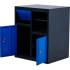 Armoire Basse avec Porte-Rouleaux et Module de Déchets - 58.4x84.3x69.1 cm - Acier, Fonctionnelle et Pratique - - BGS