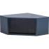 Armoire Murale d Angle 38,3 x 76,2 x 77 cm - Battant Frontal - Rangement Optimisé et Gain de Place - D-Work