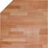 Plan de Travail en Bois Massif 75 x 30 x 75 cm - Surface de Coin - Durable et Esthétique, Zones Difficiles - D-Work
