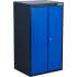 Armoire d’Atelier 2 Portes 59x122x69 cm - 2 Tablettes Métalliques - Rangement Robuste et Pratique - BGS