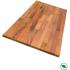 Plan de Travail Bois Massif 1300 x 550 x 30 mm - Bois Naturel, Durable - Surface Robuste et Esthétique - D-Work