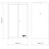 Armoire d’Atelier 2 Portes 59x122x69 cm - 2 Tablettes Métalliques - Rangement Robuste et Pratique - BGS