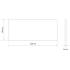 Plan de Travail en Bois Massif 75 x 30 x 75 cm - Surface de Coin - Durable et Esthétique, Zones Difficiles - D-Work