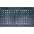 Panneau Mural Perforé Standard - 37,3x65,1x1,6 cm - Acier, Résistant et Polyvalent - Système Mural - BGS