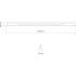 Couvercle de Protection pour Éclairage LED 1950 mm - Protection Durable et Transparente, Plastique - D-Work