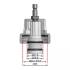 Adaptateur No 16 pour Art. 8027, 8098 - Mercedes-Benz - Précision et Compatibilité, Acier - D-Work