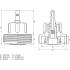 Adaptateur No 23 pour Art. 8027 et 8098 - Compatible VAG - Précision et Fiabilité, Acier - D-Work