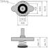 Adaptateur n°4 pour Art. 8027, 8098 - Compatible Ford, Honda, Hyundai, Lexus, Mazda, Mercedes-Benz, Mitsubishi, Nissan, Pe - BGS