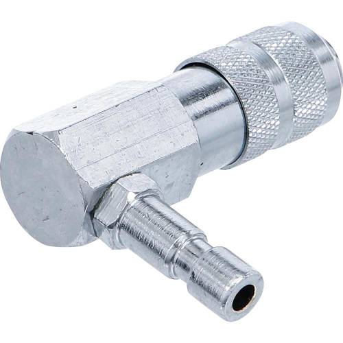 Adaptateur à Baïonnette Coudée 90° - Pour Système de Refroidissement Art. 8027/8098 - Pratique et Fiable - BGS