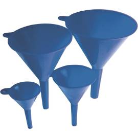 Jeu d’Entonnoirs Ø50-125 mm - 4 Pièces - Plastique Résistant - Pratique et Polyvalent - BGS
