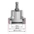 Adaptateur No 8 pour Art. 8027, 8098 - 107 x 63 x 136 mm - Compatible VW - D-Work