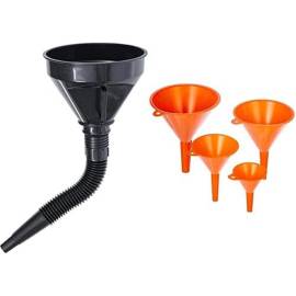 Entonnoir Plastique Ø140 mm - Léger et Pratique pour Transvasement Facile - BGS